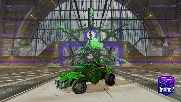 A Rocket League car design from ForceFreakBB8