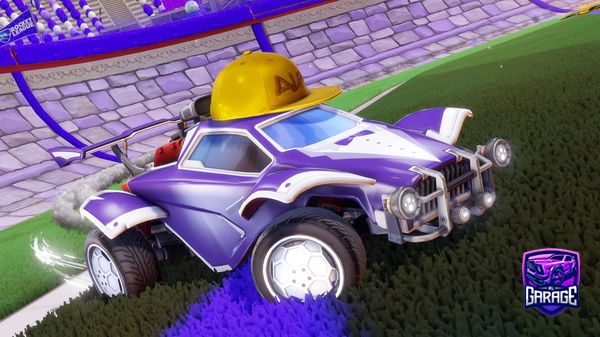 A Rocket League car design from AlphaBooger