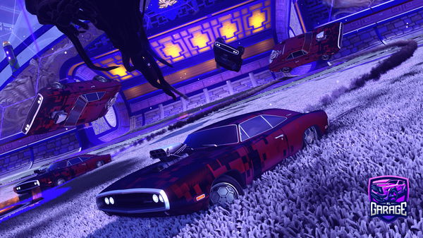 A Rocket League car design from Blu3stormz