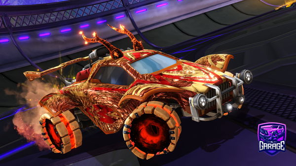 A Rocket League car design from _Luiyo_