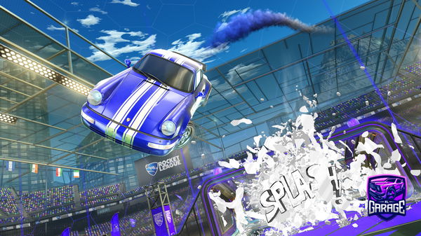 A Rocket League car design from CrazyChicho