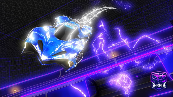 A Rocket League car design from retroexe