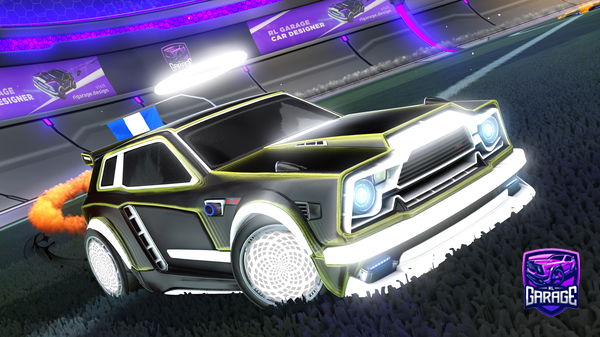 A Rocket League car design from GerarCraftYT