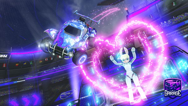 A Rocket League car design from Vxtal1tyRL