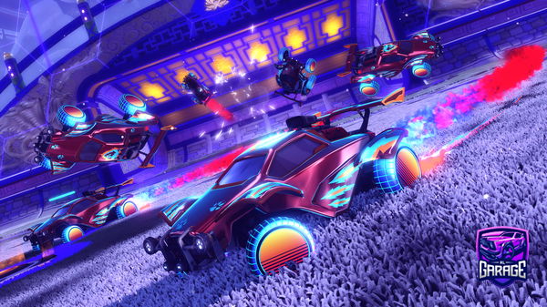 A Rocket League car design from ManemeJeff