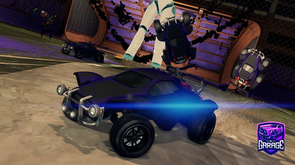 A Rocket League car design from evangelism