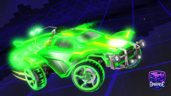 A Rocket League car design from Flodwe