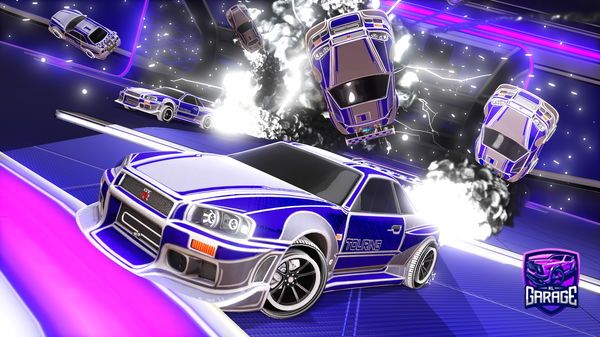 A Rocket League car design from OzkarS100