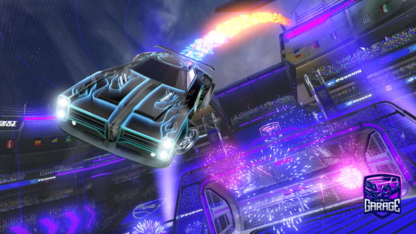 A Rocket League car design from rookroamer
