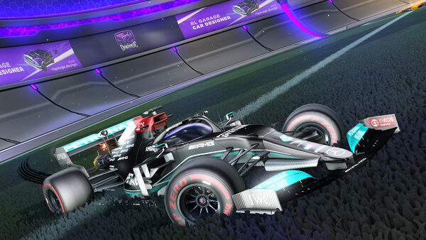 A Rocket League car design from RealisticBat1807