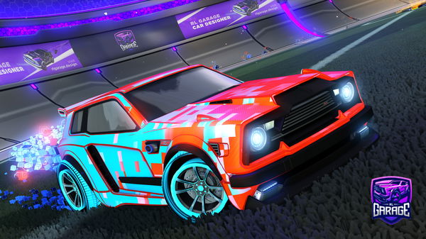 A Rocket League car design from Llama15