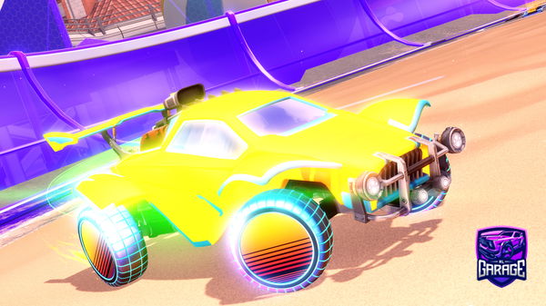 A Rocket League car design from jimmysayswhat