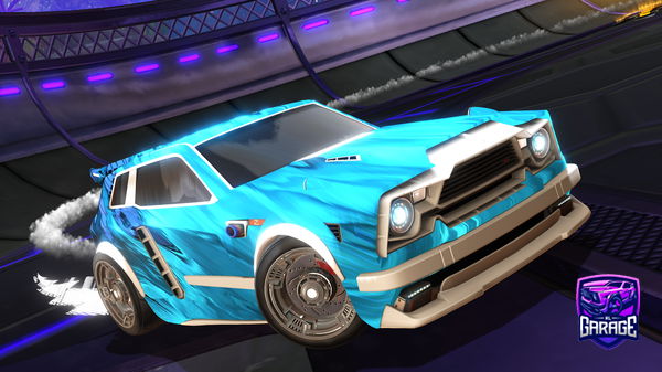 A Rocket League car design from refuise