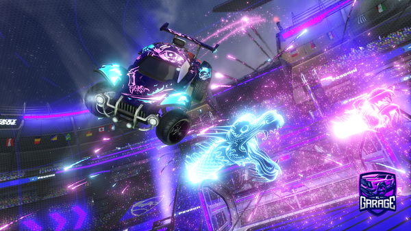 A Rocket League car design from Dolphino7