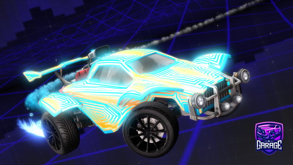 A Rocket League car design from Downy1806