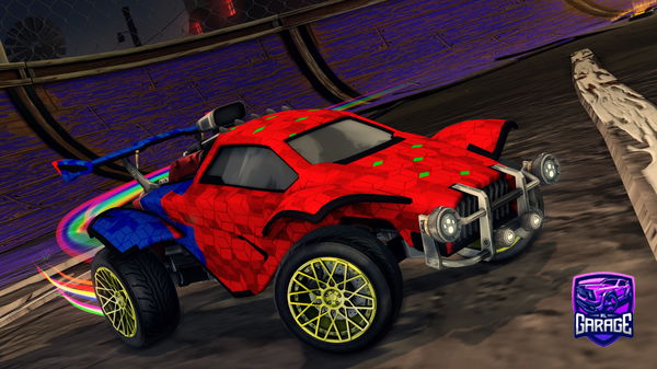 A Rocket League car design from Sleepless8