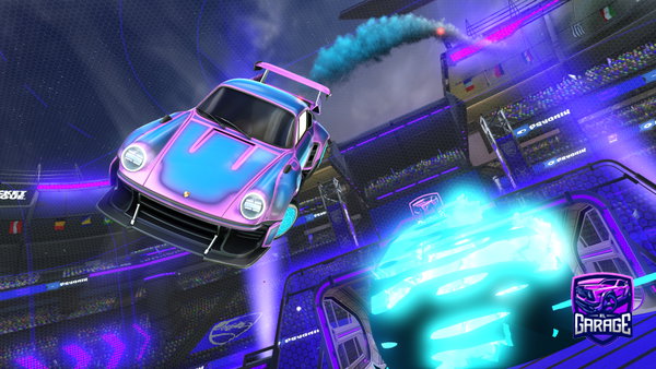 A Rocket League car design from Backillz