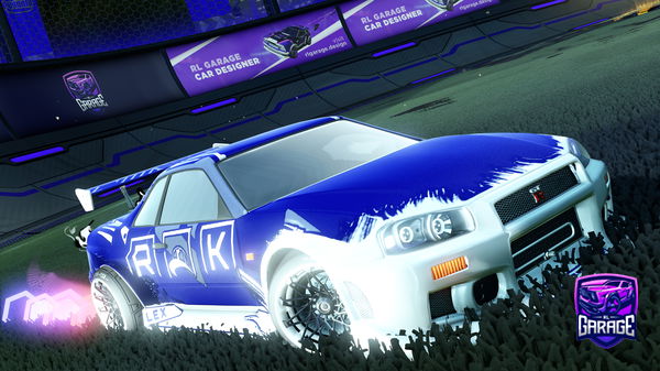 A Rocket League car design from KOM1TIS