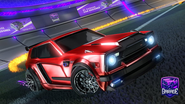 A Rocket League car design from JxshJW