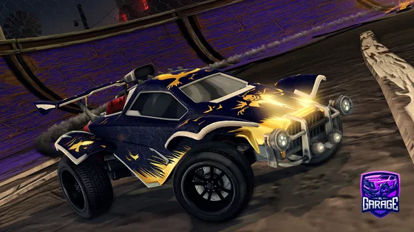 A Rocket League car design from DuckDuckRLG