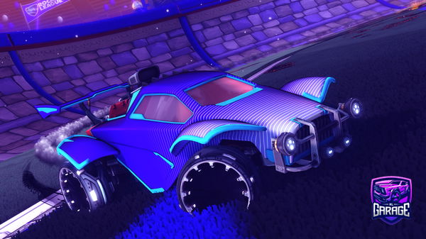 A Rocket League car design from Damnjan