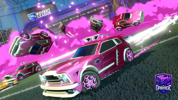 A Rocket League car design from Pekkadox93