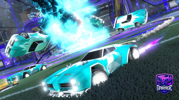 A Rocket League car design from xShortBoy