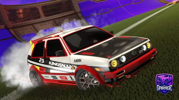 A Rocket League car design from raaloor160