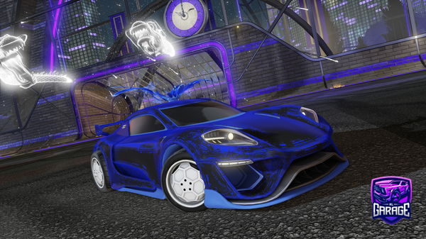 A Rocket League car design from siffler