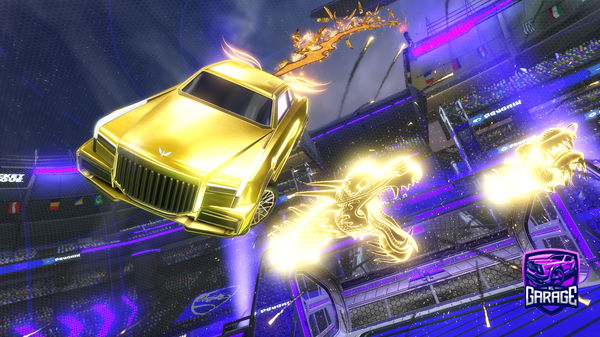 A Rocket League car design from VulgoCatatau