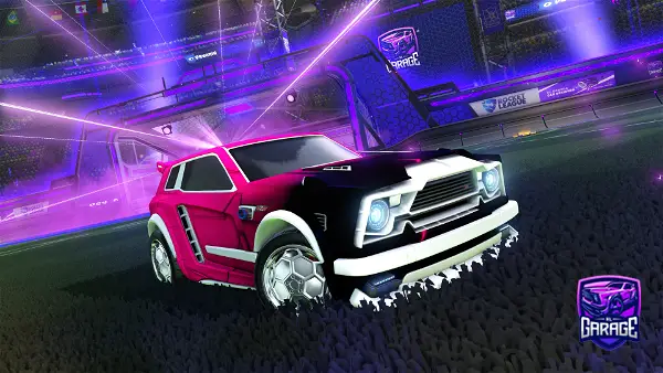 A Rocket League car design from XW3TY