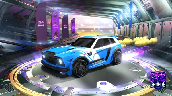 A Rocket League car design from LUISIN070906