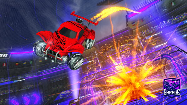A Rocket League car design from KLZ_Dir3k