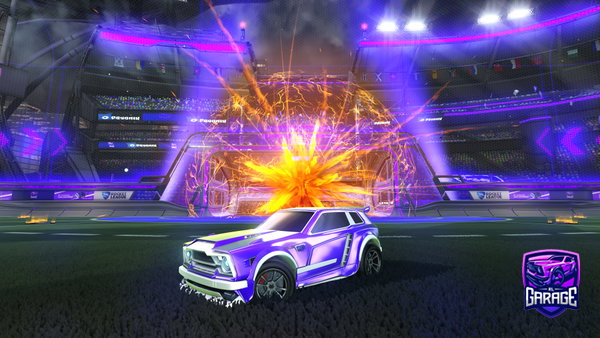 A Rocket League car design from Jafel__