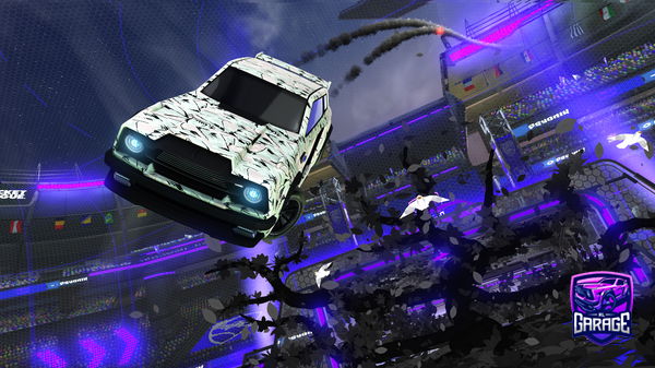 A Rocket League car design from Qc-Oatmeal