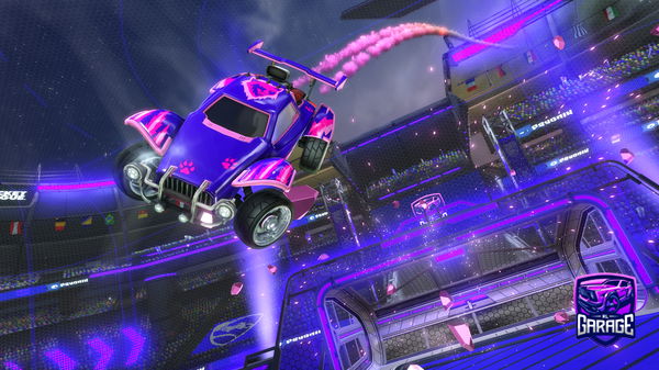 A Rocket League car design from Corrupted3D
