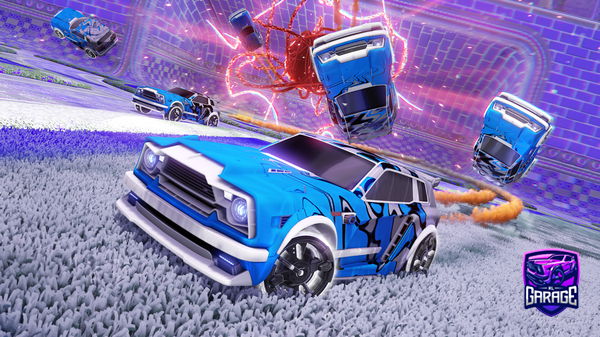 A Rocket League car design from Puma95