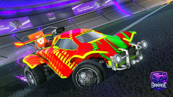 A Rocket League car design from willarcs135