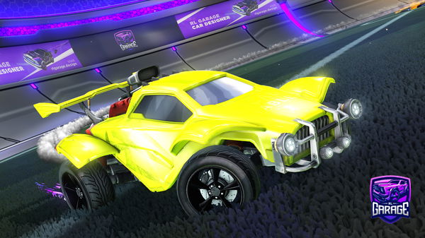A Rocket League car design from ItsPacerYT