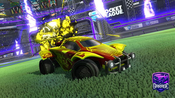 A Rocket League car design from glupi123