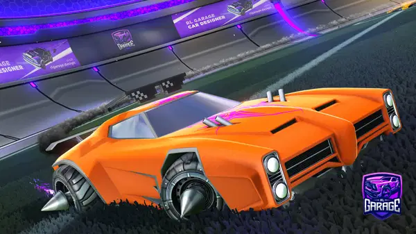 A Rocket League car design from gar-7