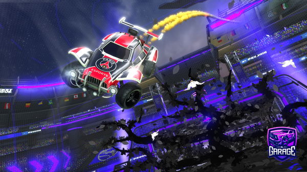 A Rocket League car design from Wbnoskill