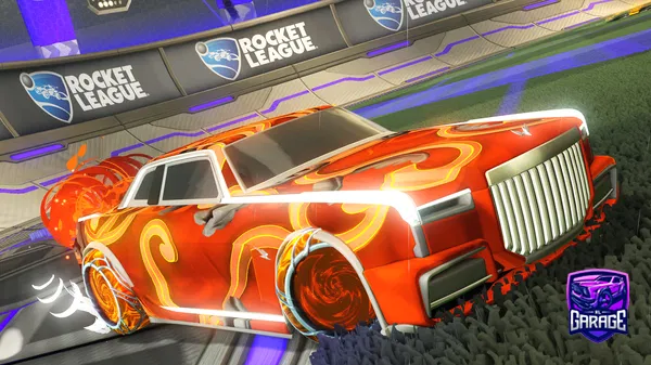 A Rocket League car design from -Goose-