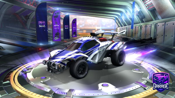 A Rocket League car design from Exonic_