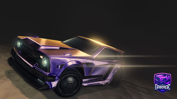 A Rocket League car design from XN-METOOO