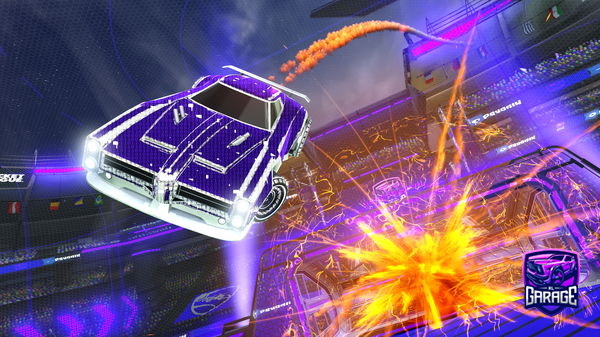 A Rocket League car design from howtfdohedoit12