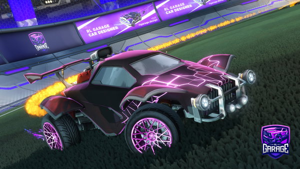 A Rocket League car design from gibborl
