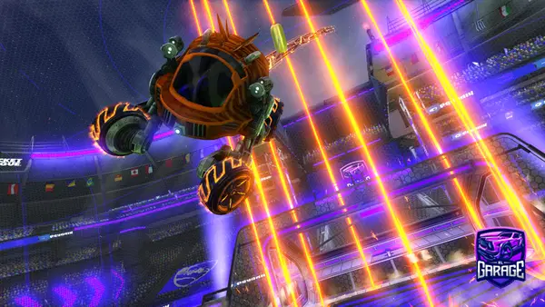 A Rocket League car design from beansboy