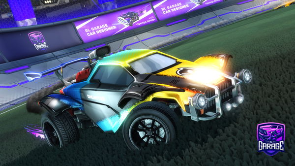 A Rocket League car design from MaxyRL