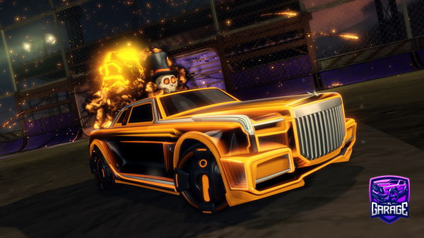 A Rocket League car design from LilRicky21